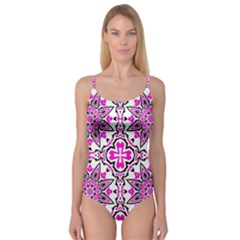 Oriental Pattern Camisole Leotard  by BangZart