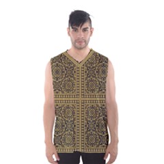 Seamless Pattern Design Texture Men s Basketball Tank Top by BangZart