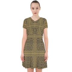 Seamless Pattern Design Texture Adorable In Chiffon Dress