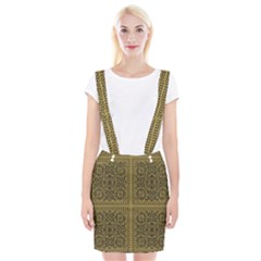 Seamless Pattern Design Texture Braces Suspender Skirt by BangZart