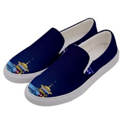 Shanghai Oriental Pearl Tv Tower Men s Canvas Slip Ons