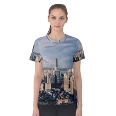 Shanghai The Window Sunny Days City Women s Cotton Tee