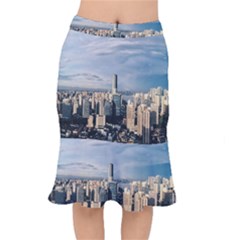 Shanghai The Window Sunny Days City Mermaid Skirt by BangZart