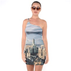 Shanghai The Window Sunny Days City One Soulder Bodycon Dress by BangZart