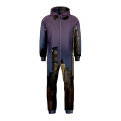 Skyline City Manhattan New York Hooded Jumpsuit (kids) by BangZart