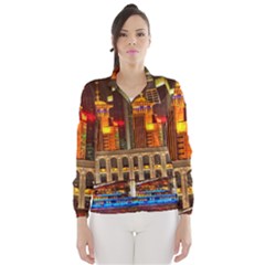 Shanghai Skyline Architecture Wind Breaker (women) by BangZart