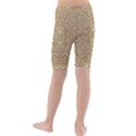 Ornate Golden Baroque Design Kids  Mid Length Swim Shorts View2