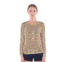 Ornate Golden Baroque Design Women s Long Sleeve Tee View1