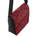 Hearts Can Also Be Flowers Such As Bleeding Hearts Pop Art Flap Messenger Bag (S) View2