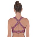 Hearts Can Also Be Flowers Such As Bleeding Hearts Pop Art Cross Back Sports Bra View2