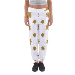 Graphic Nature Motif Pattern Women s Jogger Sweatpants by dflcprints