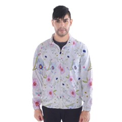 Floral Cute Girly Pattern Wind Breaker (Men)