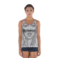 Dreaded Princess  Sport Tank Top 