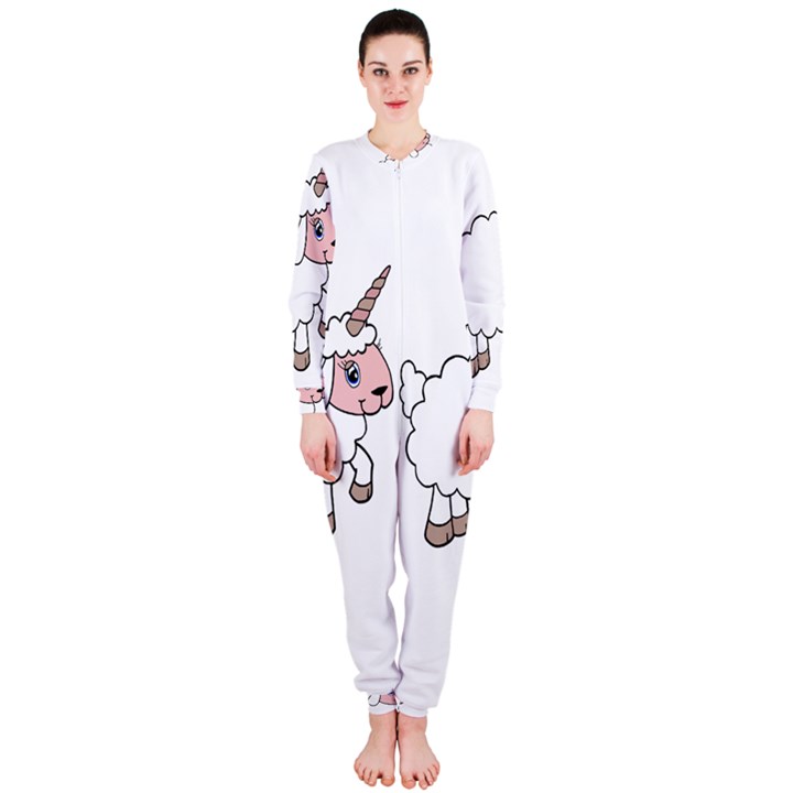 Unicorn sheep OnePiece Jumpsuit (Ladies) 