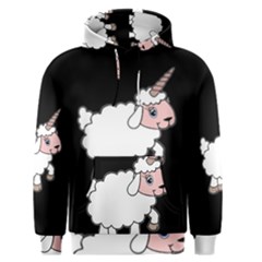 Unicorn Sheep Men s Pullover Hoodie by Valentinaart