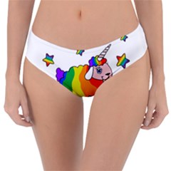 Unicorn Sheep Reversible Classic Bikini Bottoms by Valentinaart