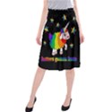 Unicorn sheep Midi Beach Skirt View1