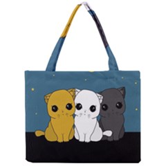 Cute Cats Mini Tote Bag by Valentinaart