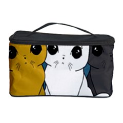 Cute Cats Cosmetic Storage Case by Valentinaart