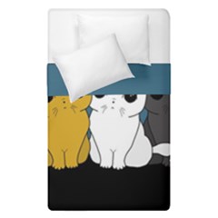 Cute Cats Duvet Cover Double Side (single Size)