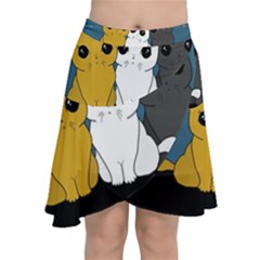 Cute Cats Chiffon Wrap