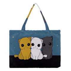 Cute Cats Medium Tote Bag by Valentinaart