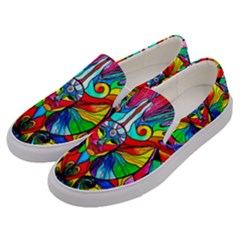 Human Self Awareness - Men s Canvas Slip Ons