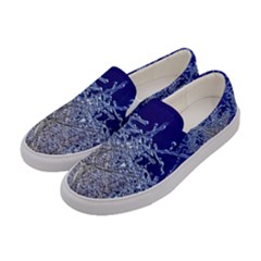 Crystalline Branches Women s Canvas Slip Ons