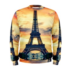 Eiffel Tower Paris France Landmark Men s Sweatshirt by Nexatart