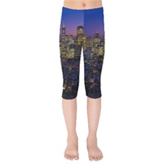 San Francisco California City Urban Kids  Capri Leggings 