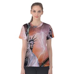 Statue Of Liberty New York Women s Cotton Tee