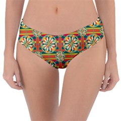 Eye Catching Pattern Reversible Classic Bikini Bottoms