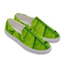 Green leaf Women s Canvas Slip Ons View3