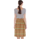 Arcs Pattern Midi Beach Skirt View2