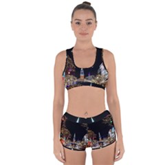 Church Decoration Night Racerback Boyleg Bikini Set