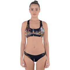 Church Decoration Night Cross Back Hipster Bikini Set