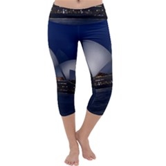 Landmark Sydney Opera House Capri Yoga Leggings by Nexatart