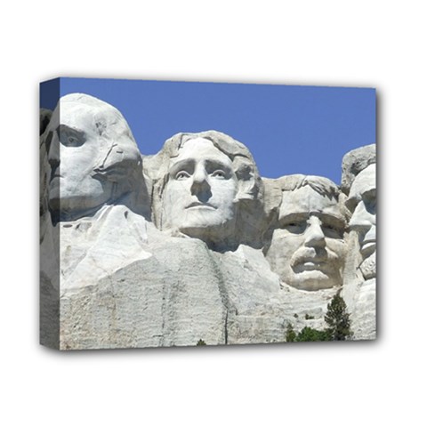 Mount Rushmore Monument Landmark Deluxe Canvas 14  X 11  by Nexatart