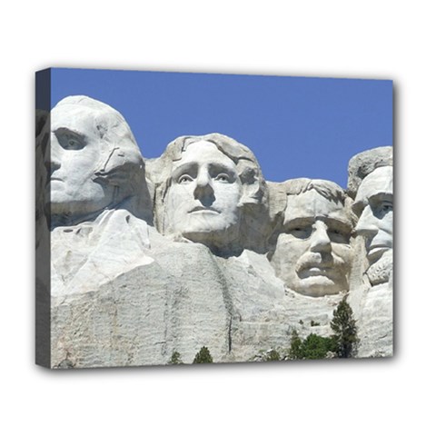 Mount Rushmore Monument Landmark Deluxe Canvas 20  X 16   by Nexatart