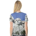 Mount Rushmore Monument Landmark V-Neck Sport Mesh Tee View2