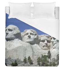 Mount Rushmore Monument Landmark Duvet Cover (queen Size)