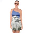 Mount Rushmore Monument Landmark One Soulder Bodycon Dress View1