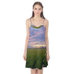 Landscape Sunset Sky Sun Alpha Camis Nightgown by Nexatart