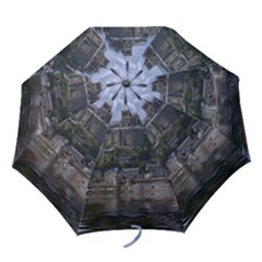 Mont Saint Michel France Normandy Folding Umbrellas by Nexatart