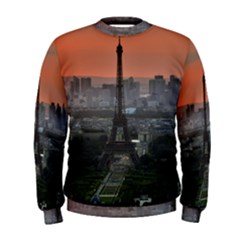 Paris France French Eiffel Tower Men s Sweatshirt by Nexatart