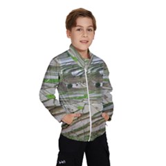 Rice Fields Terraced Terrace Wind Breaker (kids) by Nexatart