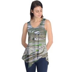 Rice Fields Terraced Terrace Sleeveless Tunic by Nexatart