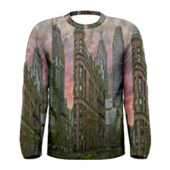 Flat Iron Building Toronto Ontario Men s Long Sleeve Tee