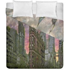 Flat Iron Building Toronto Ontario Duvet Cover Double Side (california King Size) by Nexatart