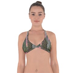 Flat Iron Building Toronto Ontario Halter Neck Bikini Top by Nexatart